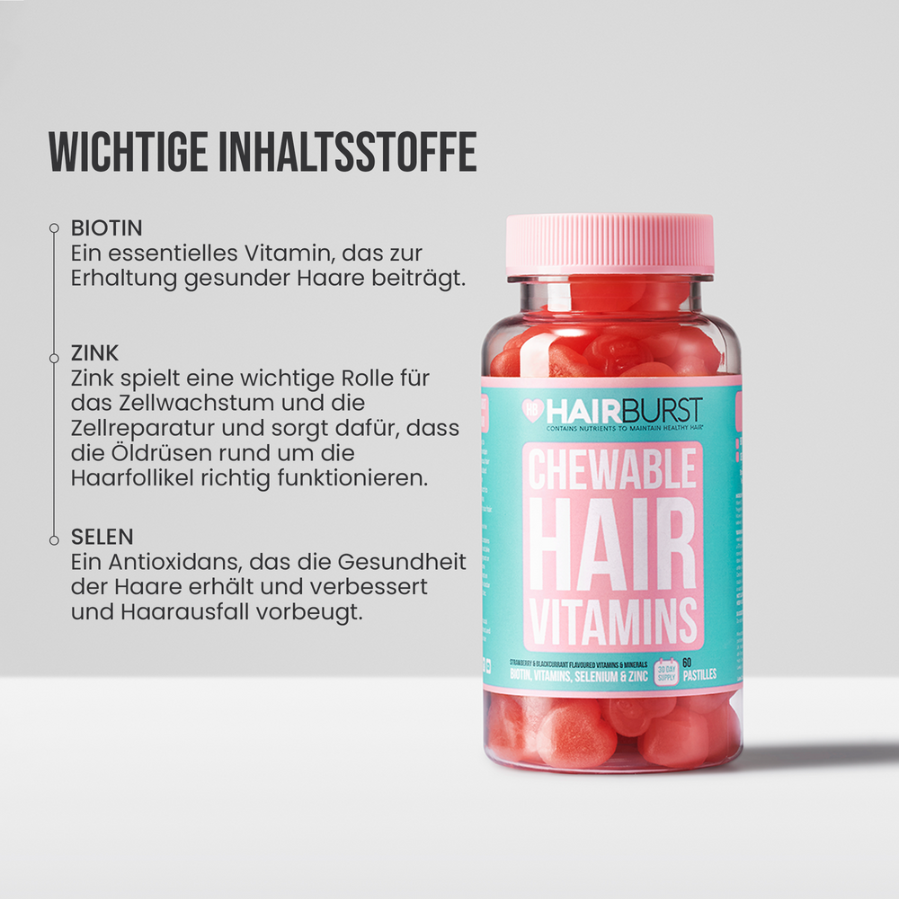 Fruchtgummi Haarvitamine 1MS