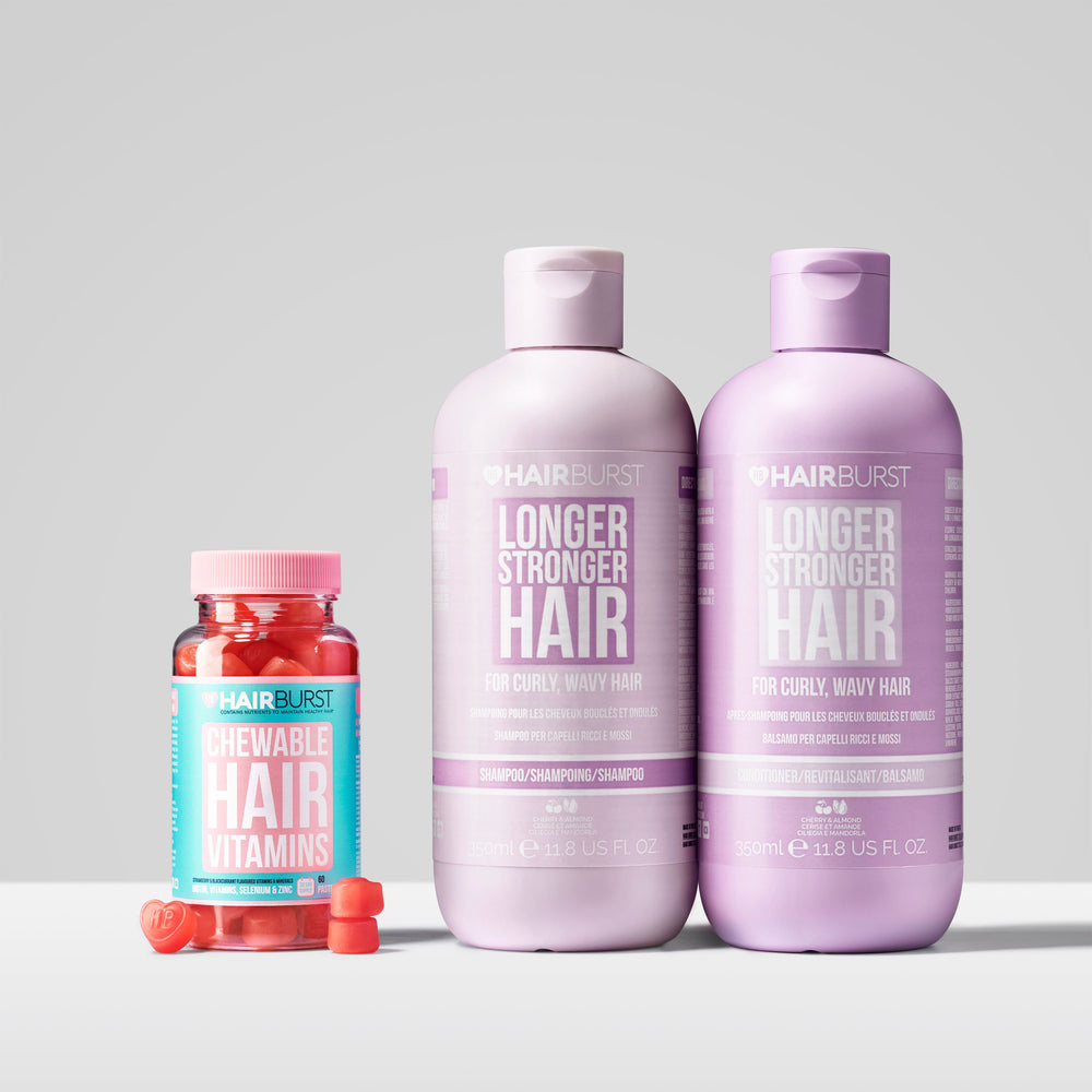 Fruchtgummi Haarvitamine, Shampoo & Spülung Kombipaket