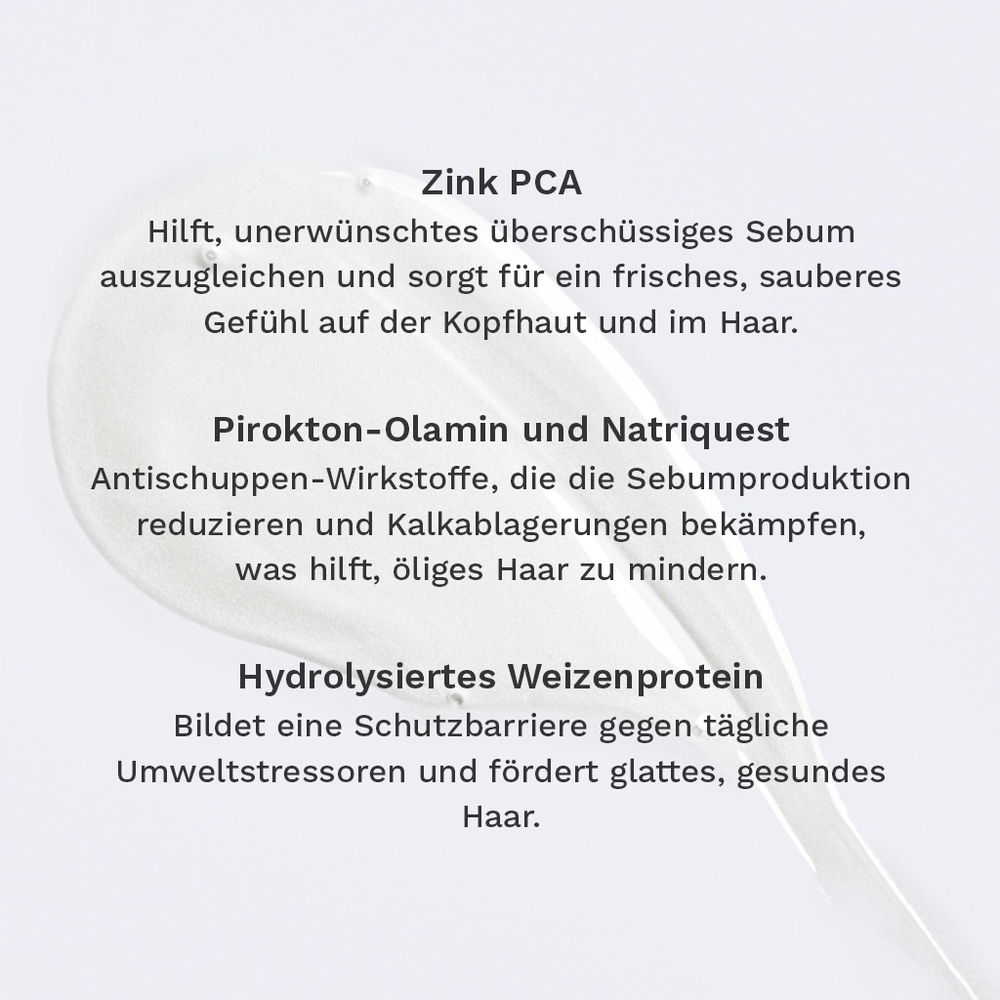 Shampoo für fettige Kopfhaut und Wurzeln